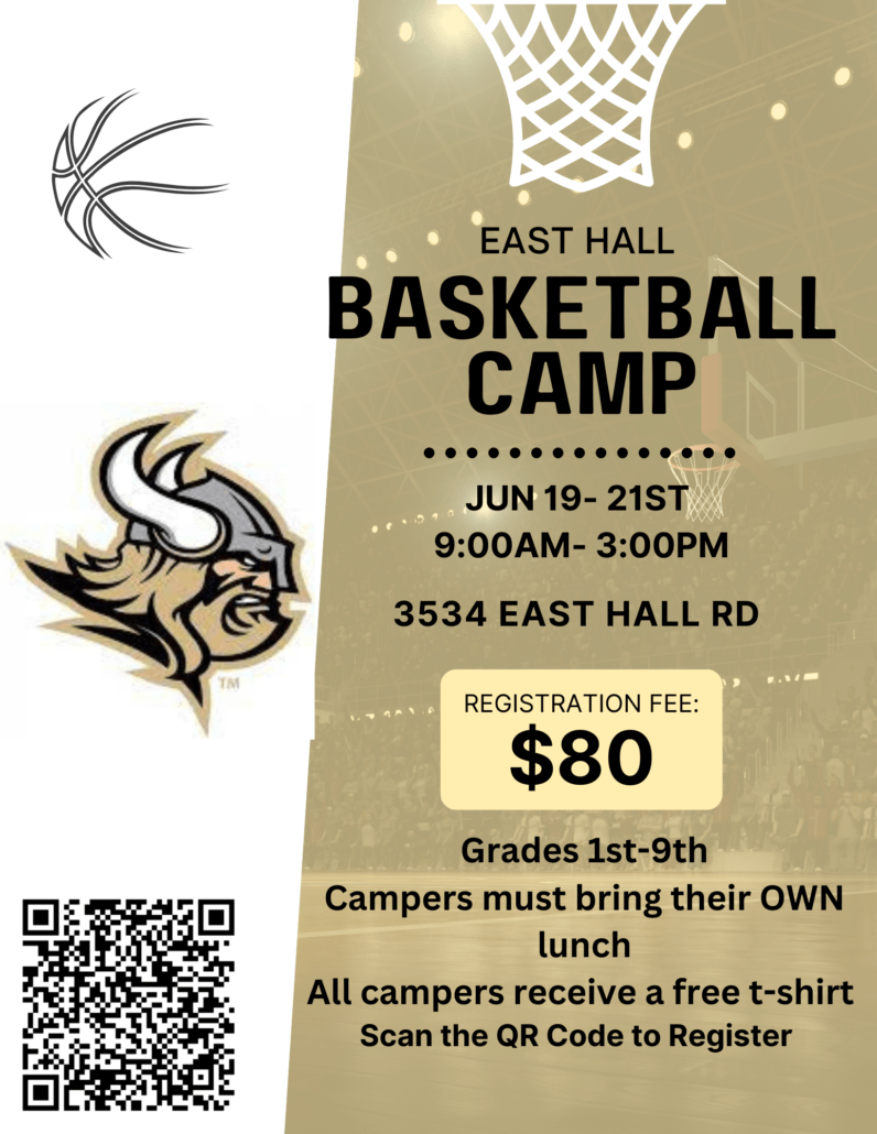 East Hall Summer Basketball Camp East Hall Middle School